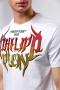 Белая футболка со стразами PHILIPP PLEIN