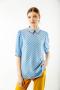 Блузка с леопардовым кантом ESSENTIEL ANTWERP